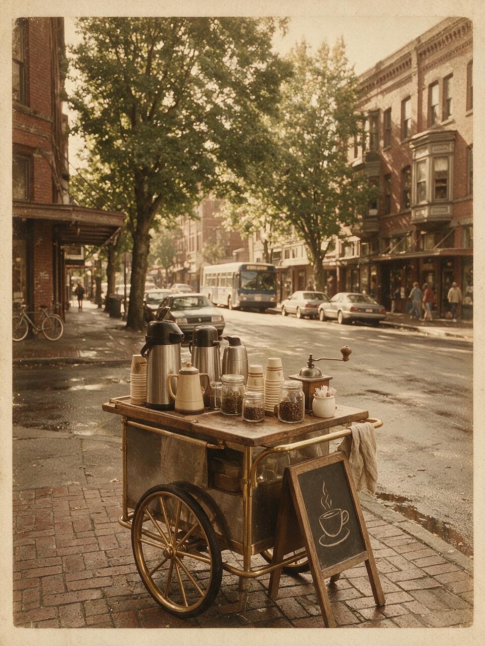 Original Pushcart Setup